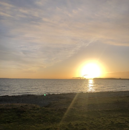 Solnedgang